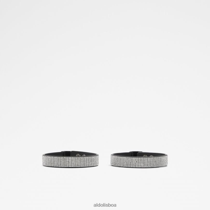 haebeth bolsa corrente moda preto-prata multi Portugal acessórios 8LH6R10331