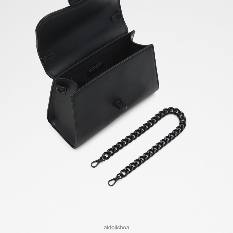 bolsa com alça superior tranquilx preta fashion Portugal acessórios 8LH6R3827