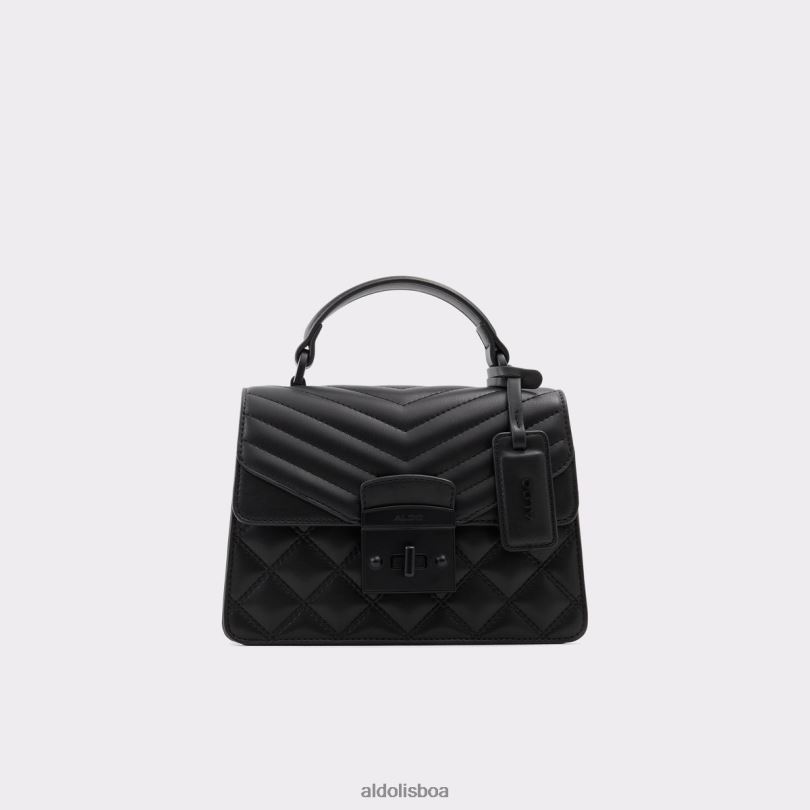 bolsa de alça superior de algodão preto fashion Portugal acessórios 8LH6R3824