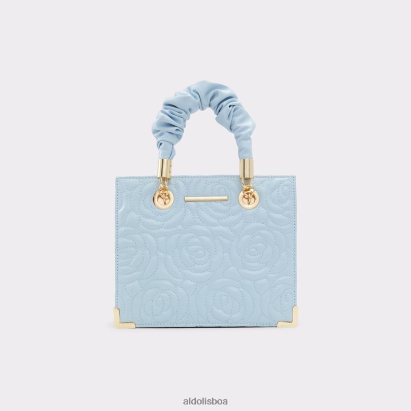 bolsa fashion rosellax com alça superior azul claro Portugal acessórios 8LH6R3769