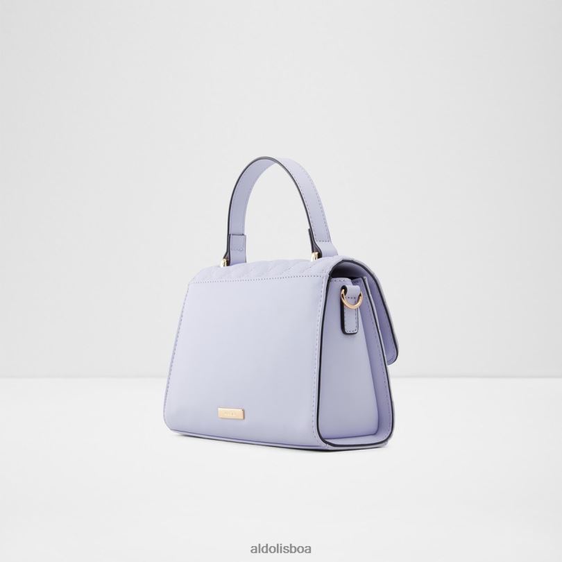 roxo claro esgotado bolsa com alça superior kibara moda Portugal acessórios 8LH6R3893