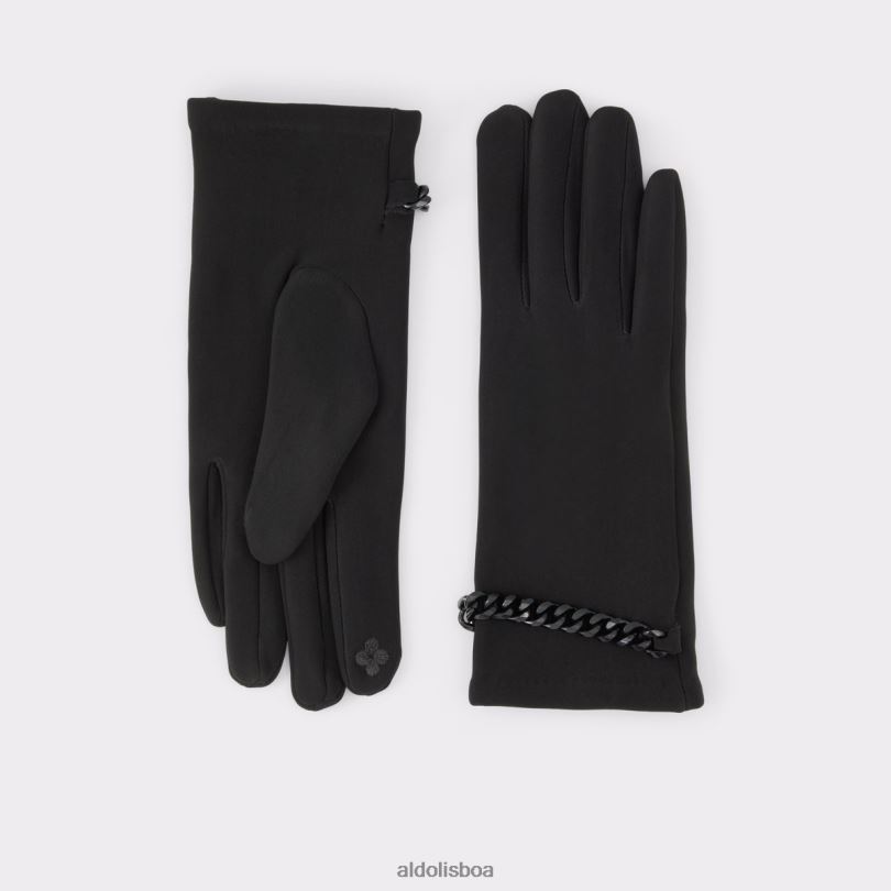 luvas kaigan de moda preta Portugal acessórios 8LH6R4294