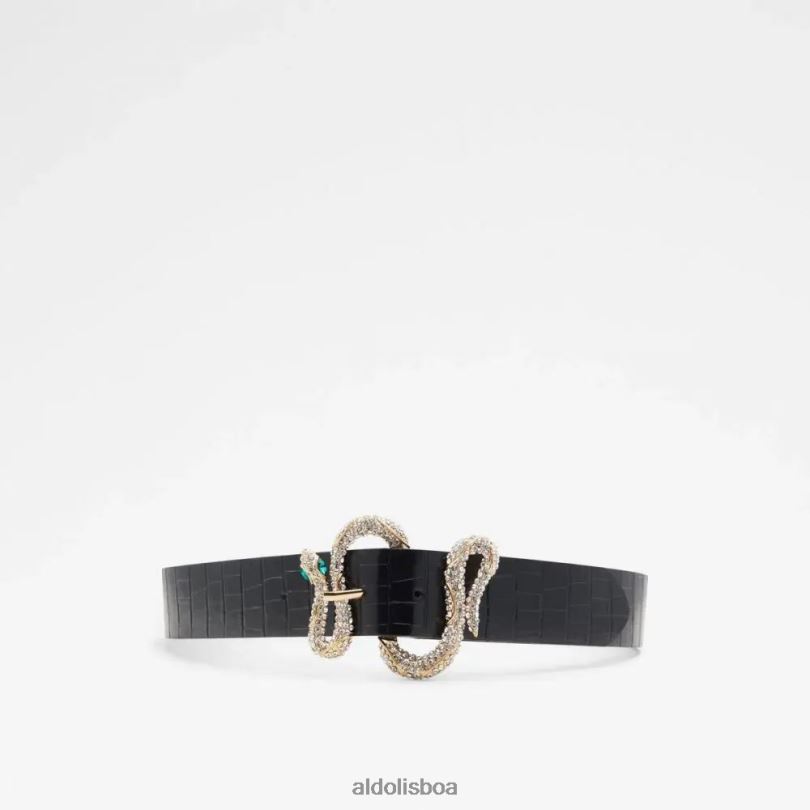 cinto de acessórios femininos eneria preto/dourado multi fashion Portugal acessórios 8LH6R6284