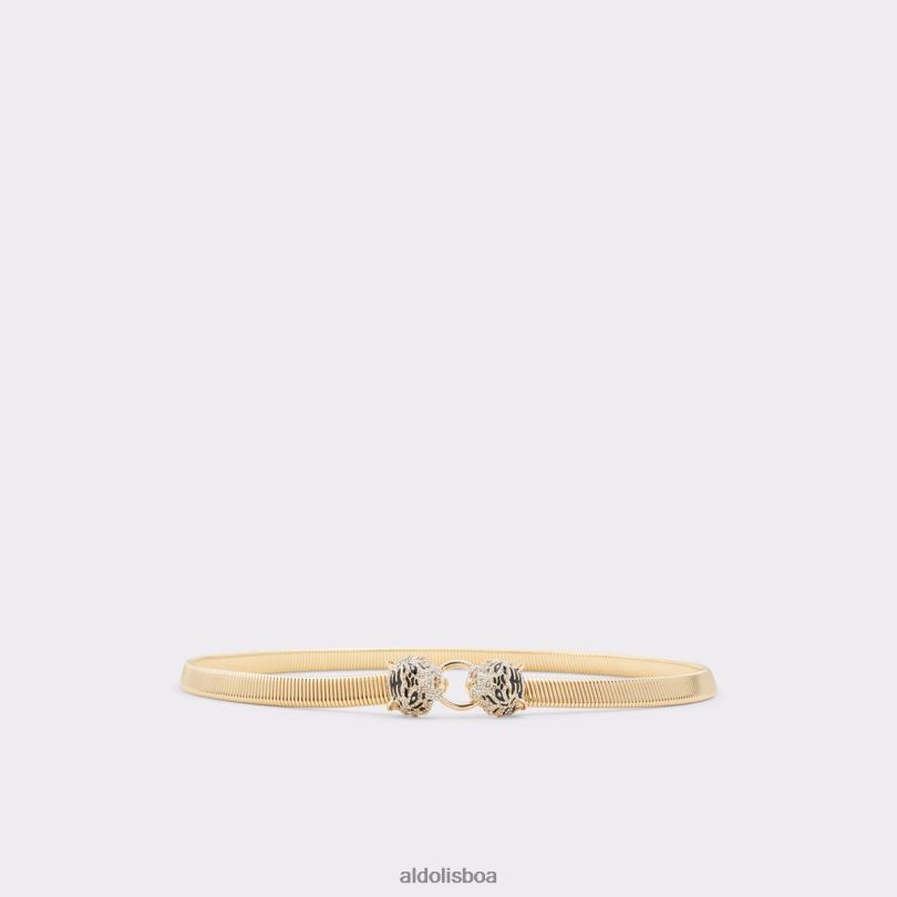 cinto fashion transparente multi eliebaen dourado Portugal acessórios 8LH6R10129