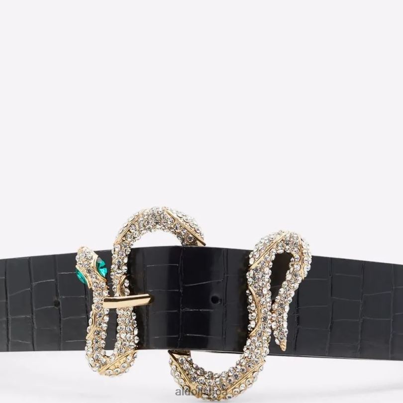 eneria acessórios femininos cinto moda preto/dourado multi Portugal acessórios 8LH6R5474