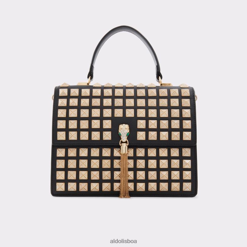 bolsa grandsnake com alça superior esgotada moda preta Portugal coleções 8LH6R10027