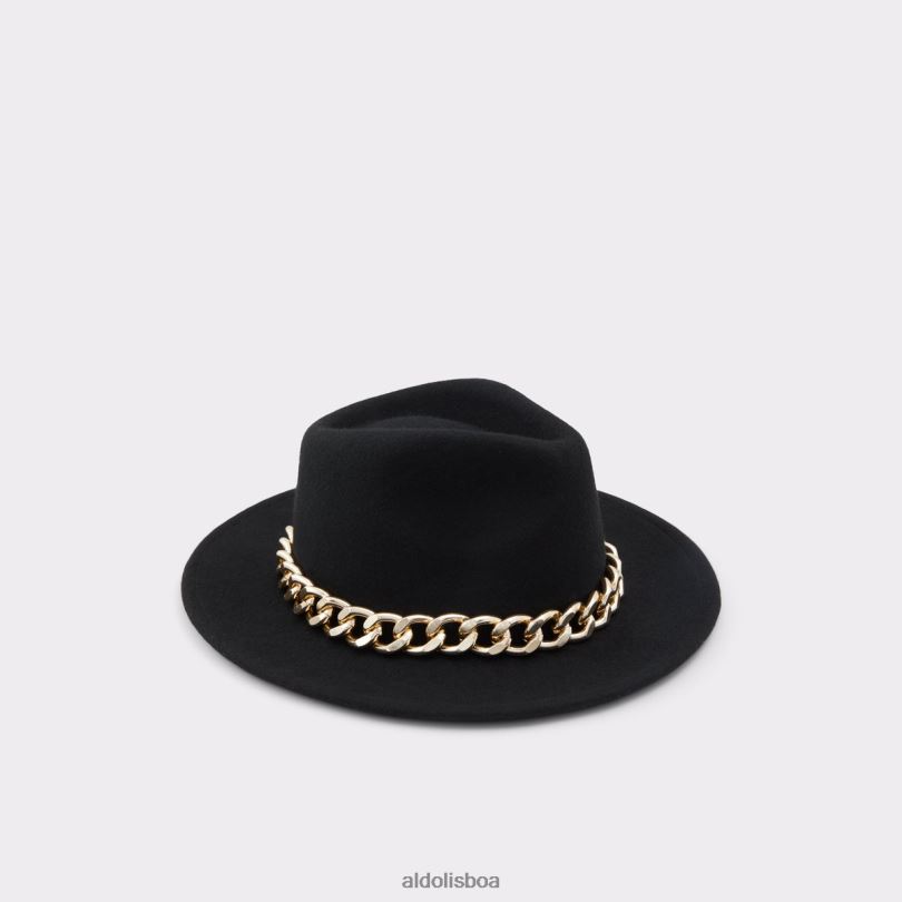 fedora teiwan multi fashion preto-ouro Portugal coleções 8LH6R10126