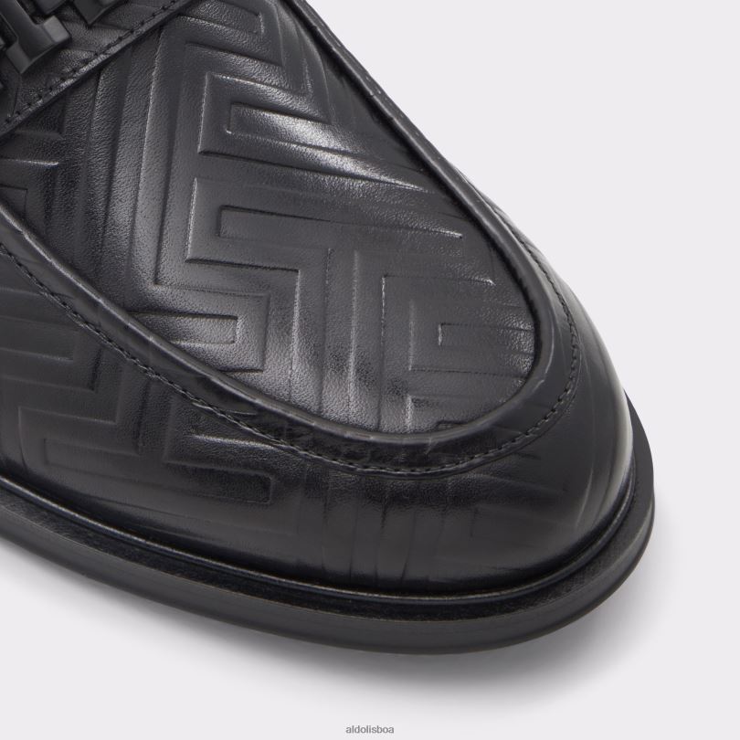 moda couro preto aleck Portugal homens 8LH6R1695