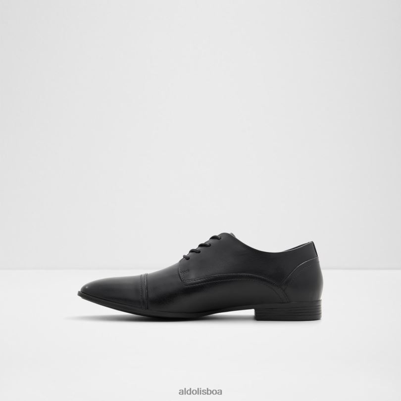 sapato cadigok oxford preto da moda Portugal homens 8LH6R4399