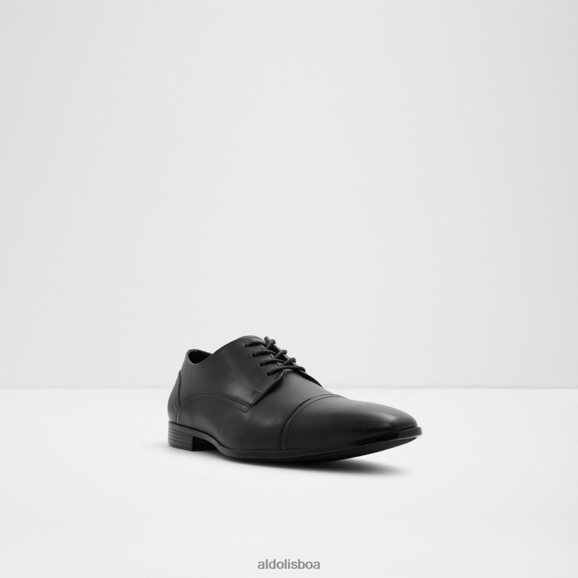 sapato cadigok oxford preto da moda Portugal homens 8LH6R4399