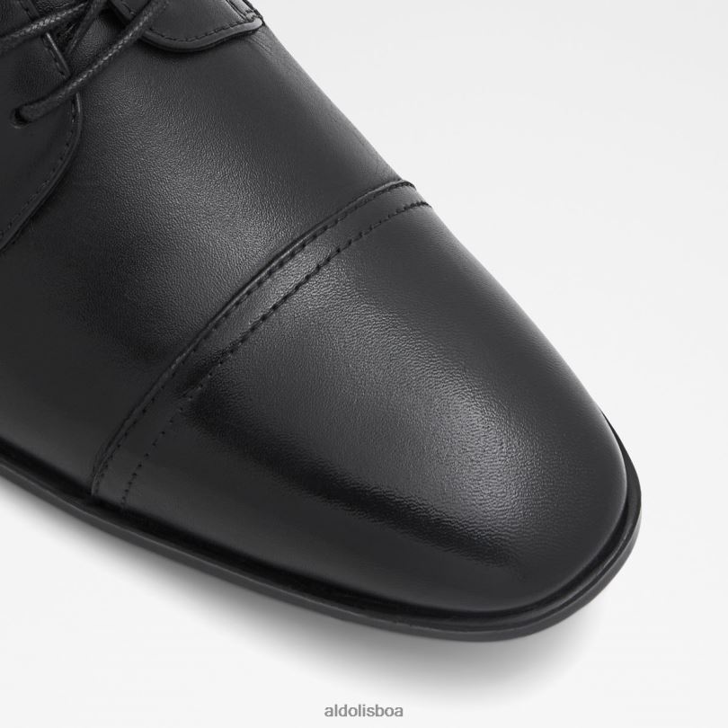 sapato cadigok oxford preto da moda Portugal homens 8LH6R4399