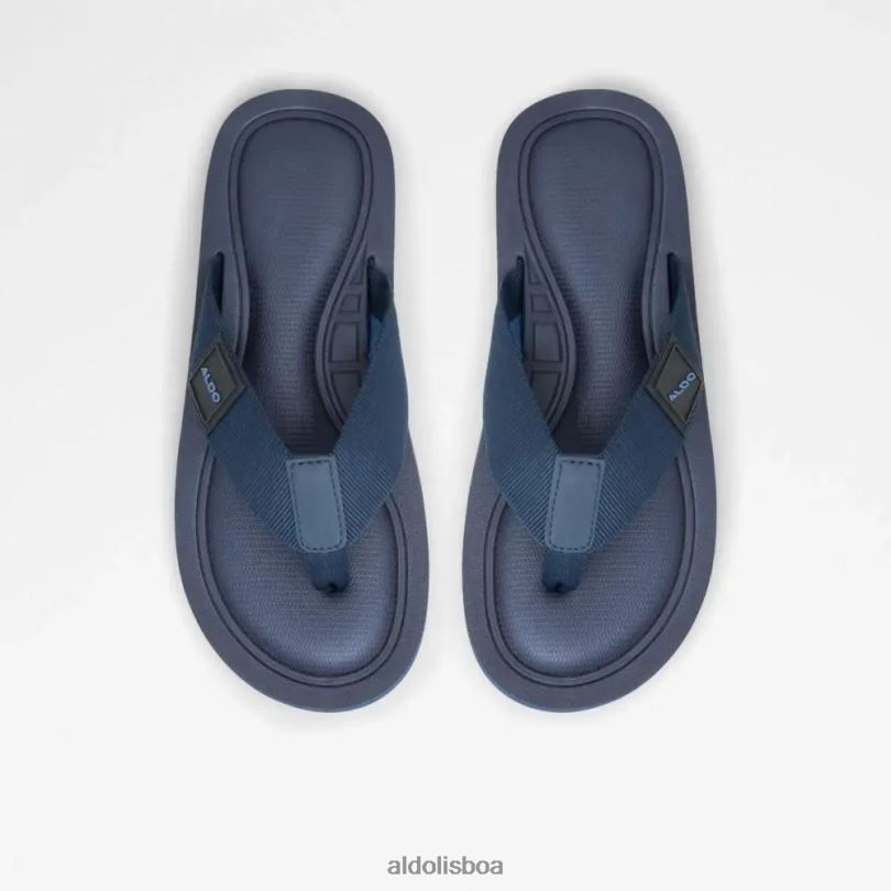 sandália tanga masculina tengen flat fashion navy Portugal homens 8LH6R5600