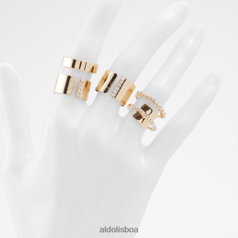 catta fashion gold-clear multi Portugal joia 8LH6R1187