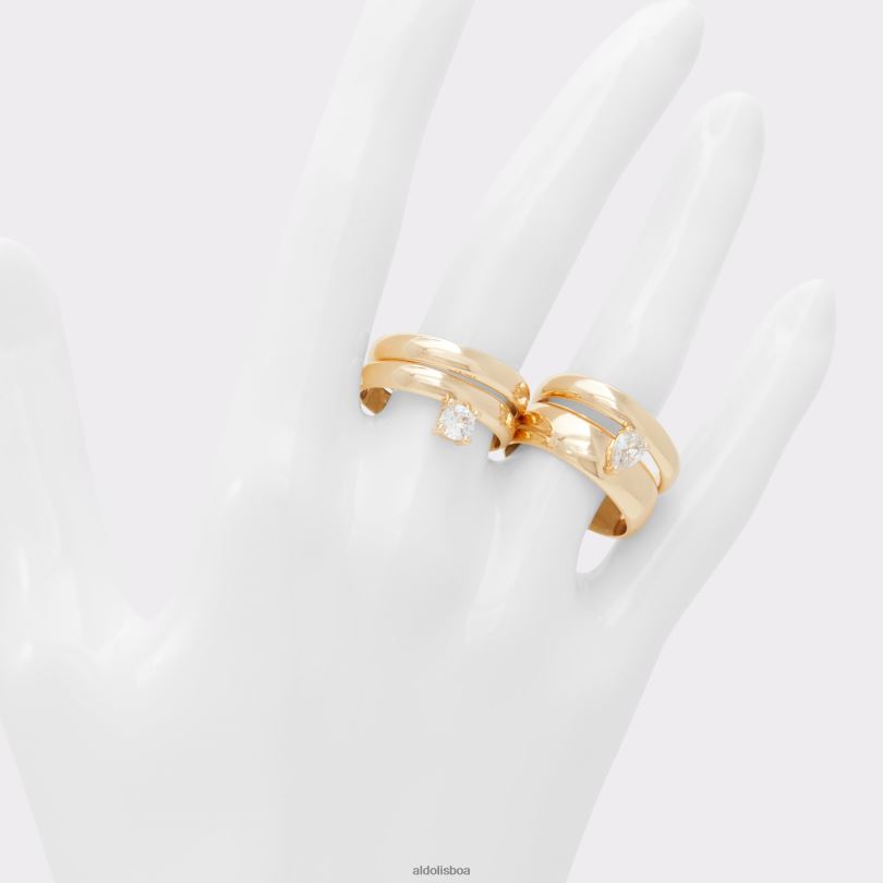 fashion gold-clear multi riina Portugal joia 8LH6R1183