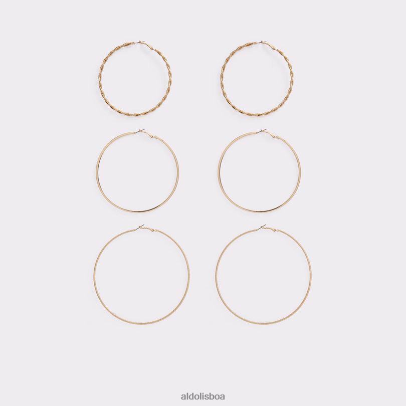 moda dourada berrada Portugal joia 8LH6R1223