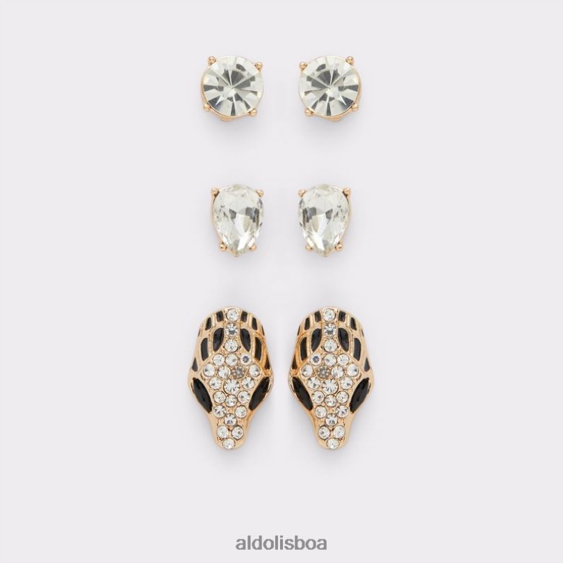 moda preto-ouro multi serpine Portugal joia 8LH6R1136