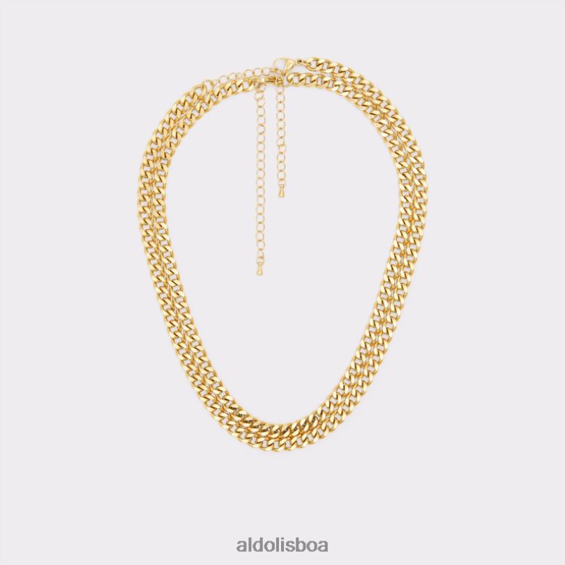 dístico de moda de ouro Portugal joia 8LH6R1143