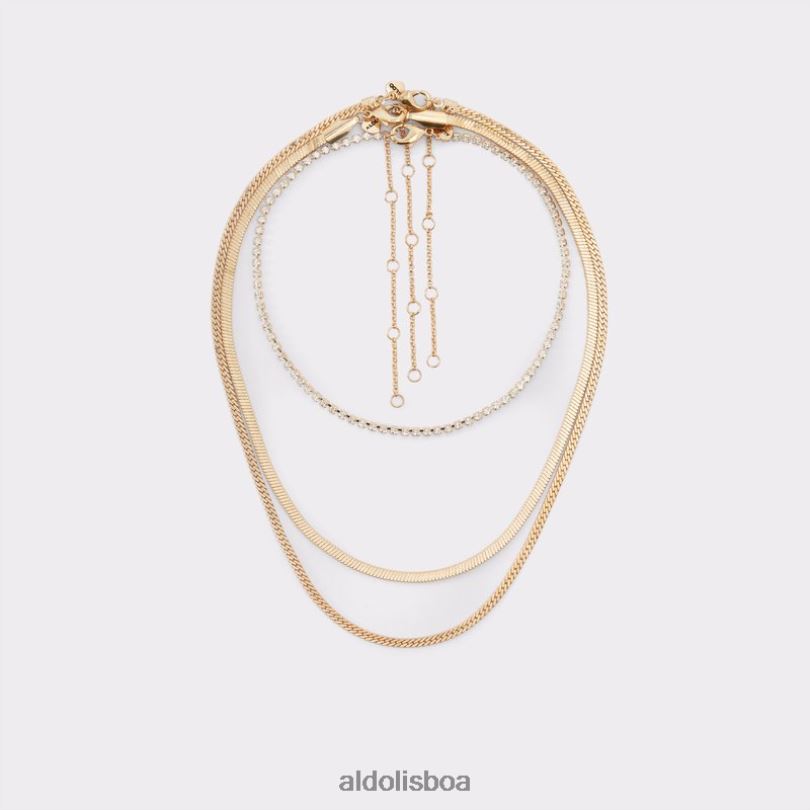 fashion gold-clear multi kalirwen Portugal joia 8LH6R1210