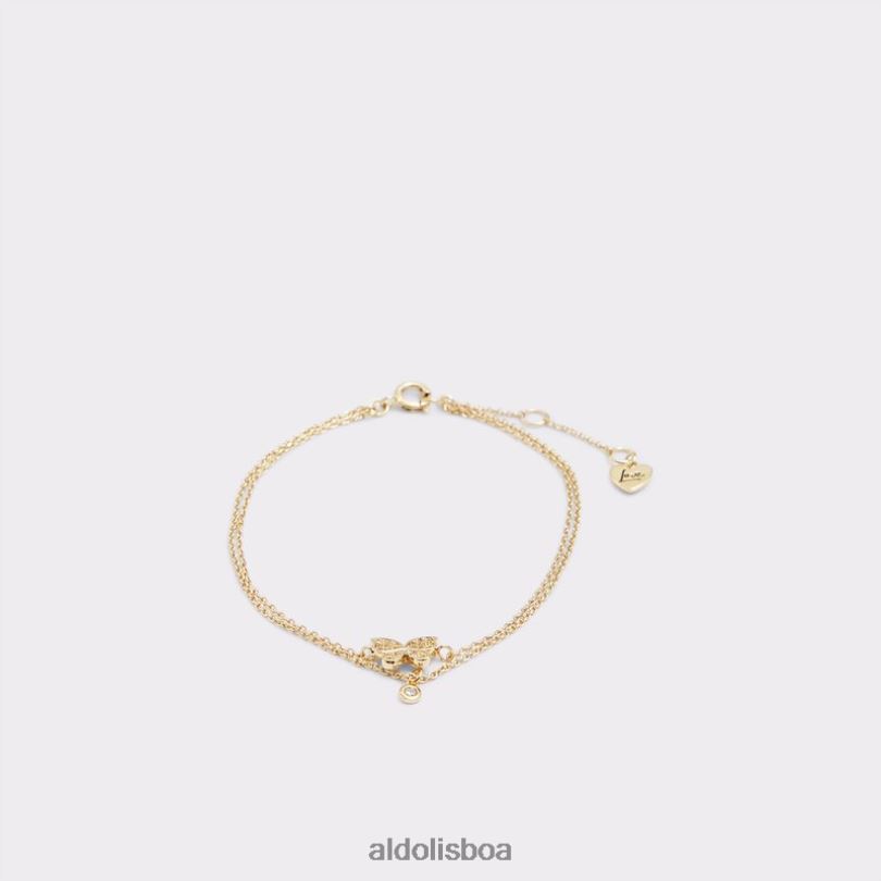 fashion acoenad gold-clear multi Portugal joia 8LH6R1550