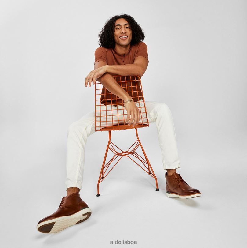 sapato fashion cognac forestgrip com cadarço Portugal mulheres 8LH6R9055