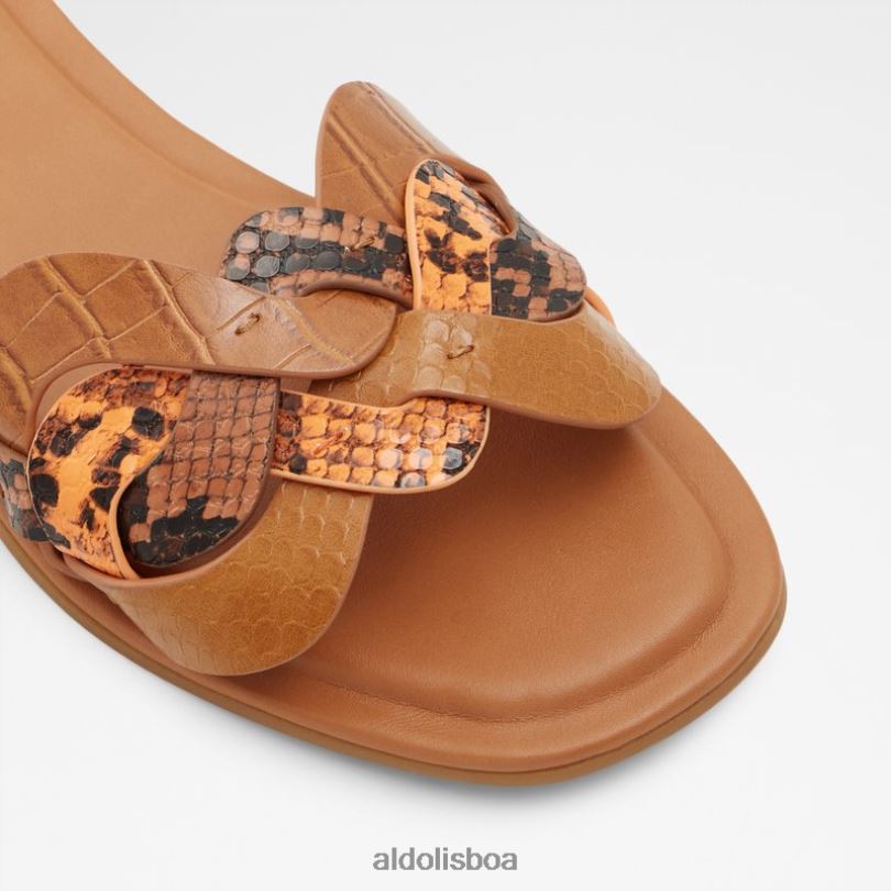 moda marrom multi adwilaviel Portugal mulheres 8LH6R677