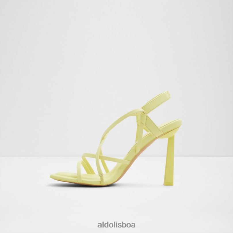 amilia moda amarelo claro Portugal mulheres 8LH6R50