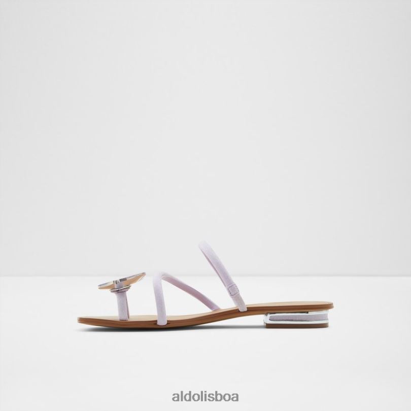 moda de glitter sintético roxo claro garberia Portugal mulheres 8LH6R635