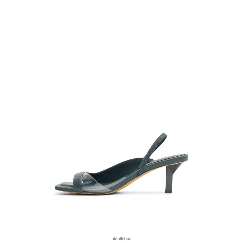 moda sandálias de salto alto valência tira no tornozelo azul Portugal mulheres 8LH6R2430