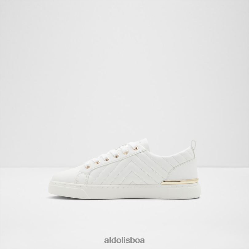 dilathielle fashion branco sintético acolchoado Portugal mulheres 8LH6R180