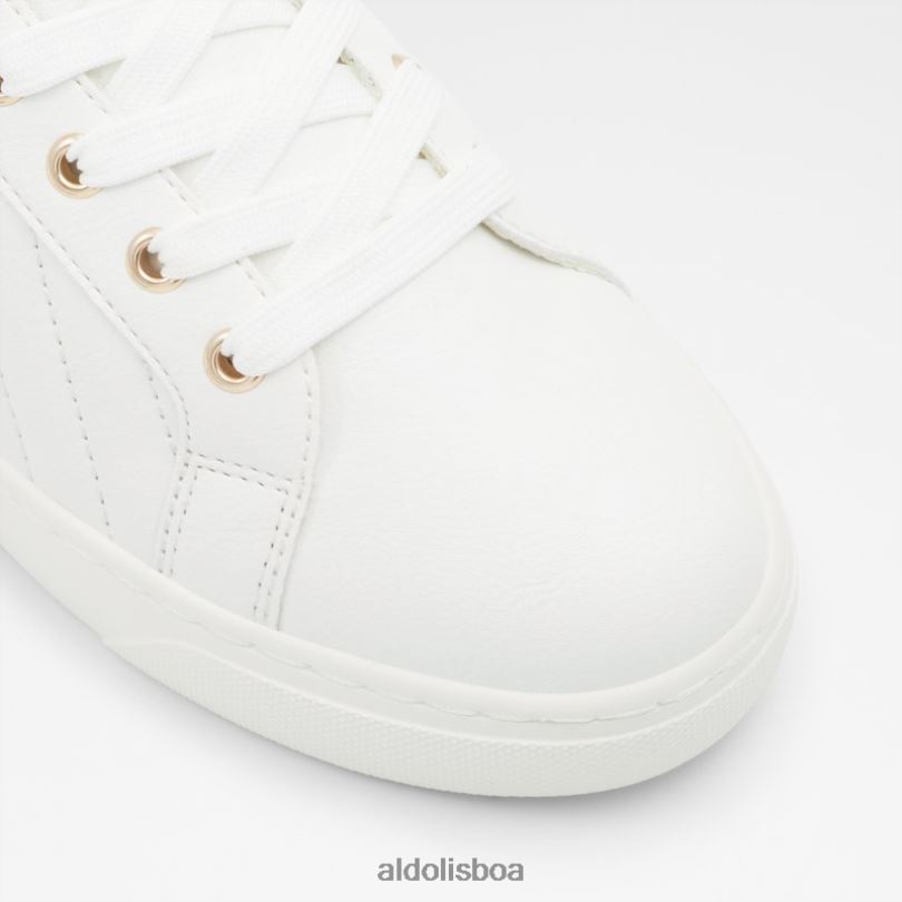 dilathielle fashion branco sintético acolchoado Portugal mulheres 8LH6R180