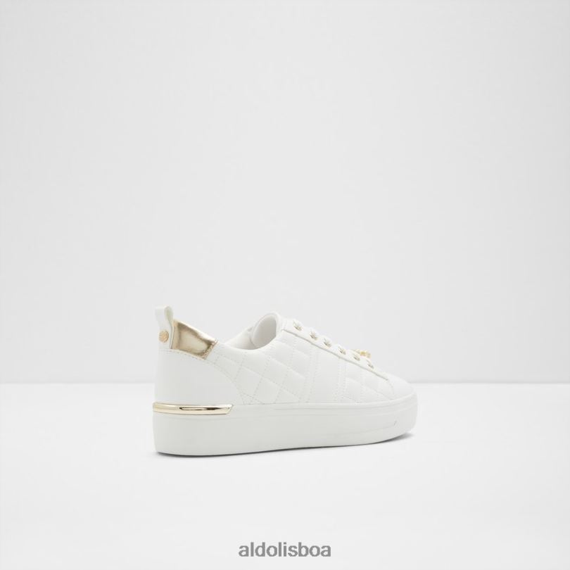 prado acolchoado sintético branco fashion Portugal mulheres 8LH6R191