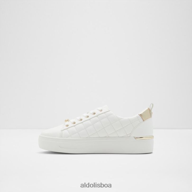 prado acolchoado sintético branco fashion Portugal mulheres 8LH6R191