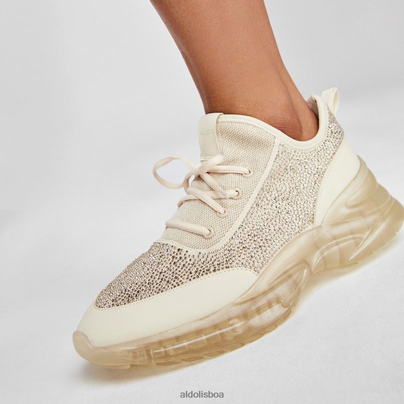 tênis fashion crepúsculo bege claro Portugal mulheres 8LH6R6819